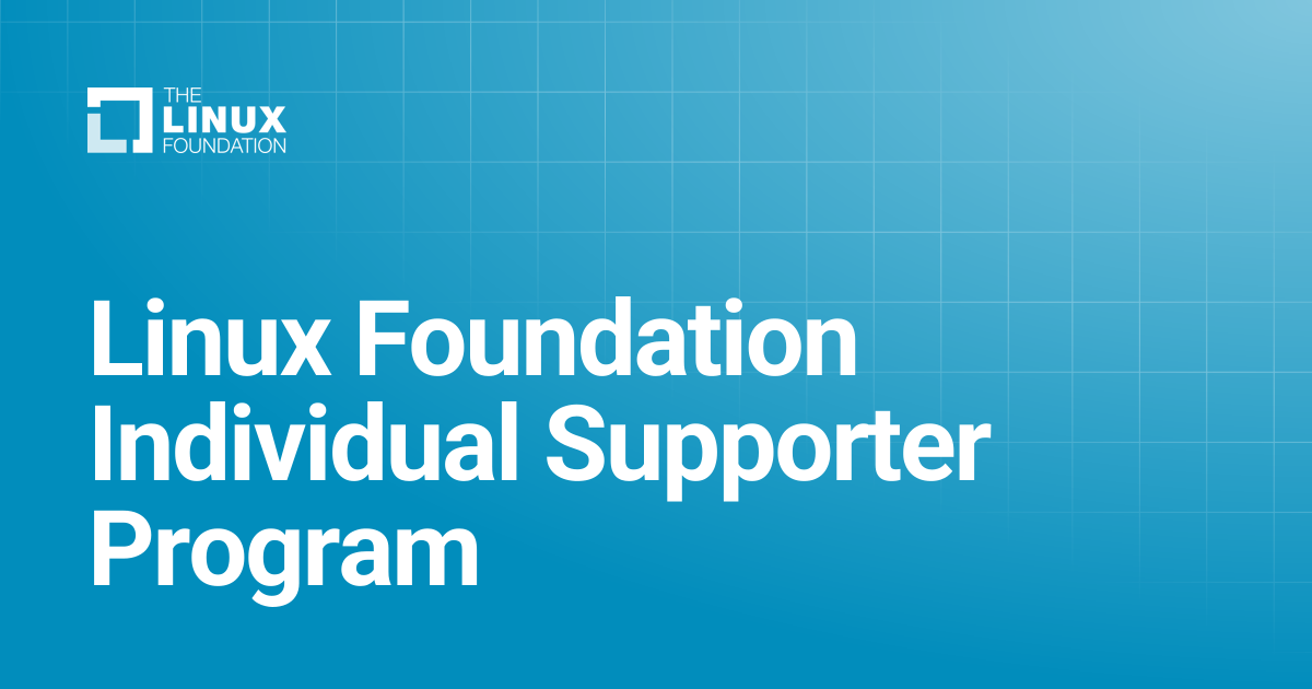 Linux Foundation Individual Supporter Program | Linux Foundation ...