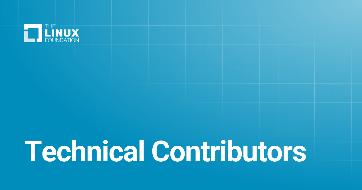 Technical Contributors | Linux Foundation Documentation